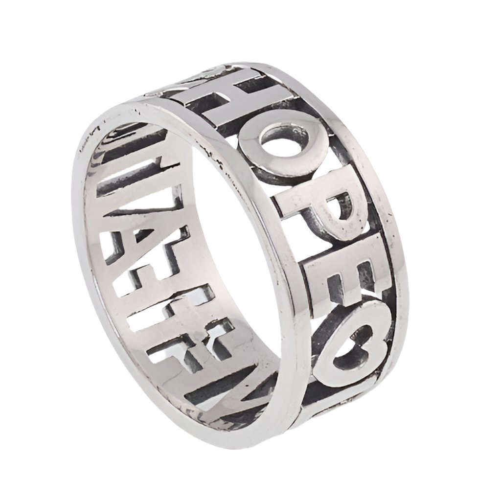 R8016 Faith, Hope, &amp; Love Ring - Selah925.com