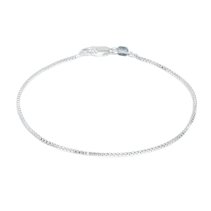 B1007 Rhodium Rope 019 - Selah 925