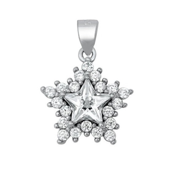 CP1004 CZ Star Pendant - Selah 925