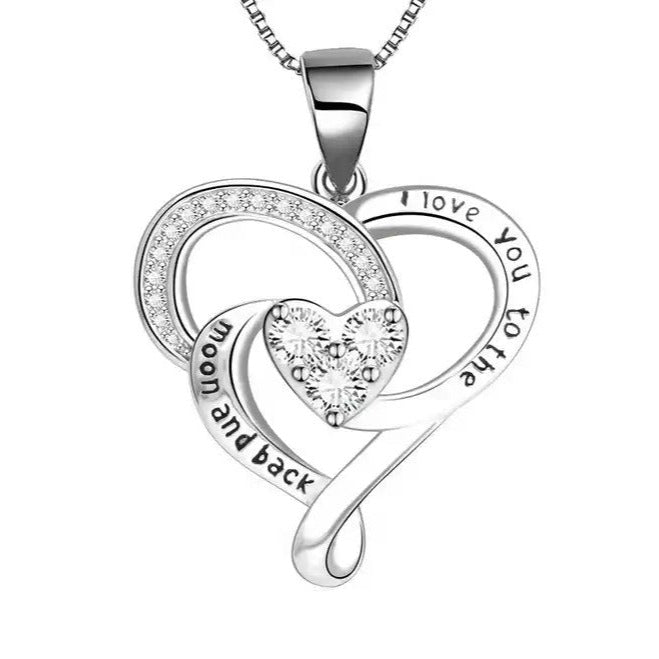 CP1012 CZ Heart Pendant - Selah 925