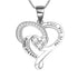 CP1012 CZ Heart Pendant - Selah 925