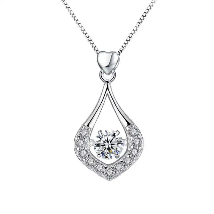 CP3003 Cz Drop Pendant-pendant - Selah 925