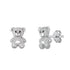 E2001 Teddy Bear Earrings - Selah 925