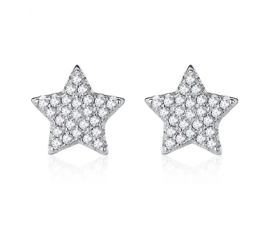 E2003 CZ Stat Stud Earrings - Selah 925