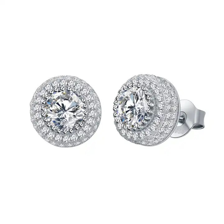 E2005 Classic CZ Stud Earrings - Selah 925