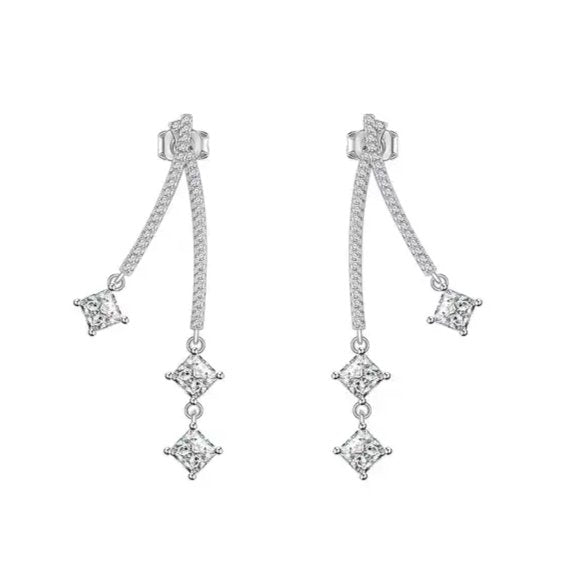 e2008 CZ Branch Earrings - Selah 925