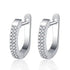 E2012 CZ Hooop Earrings - Selah 925