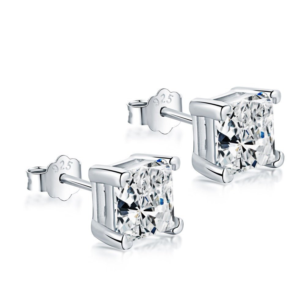 E5003 Square Stud Earrings - Selah 925