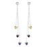 E5023 Hearts Earrings - Selah 925