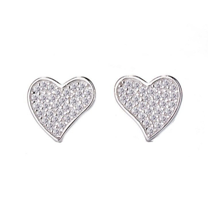 E8004 Heart Earrings - Selah 925