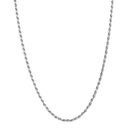 N1005 Rhodium Rope 035 - Selah 925