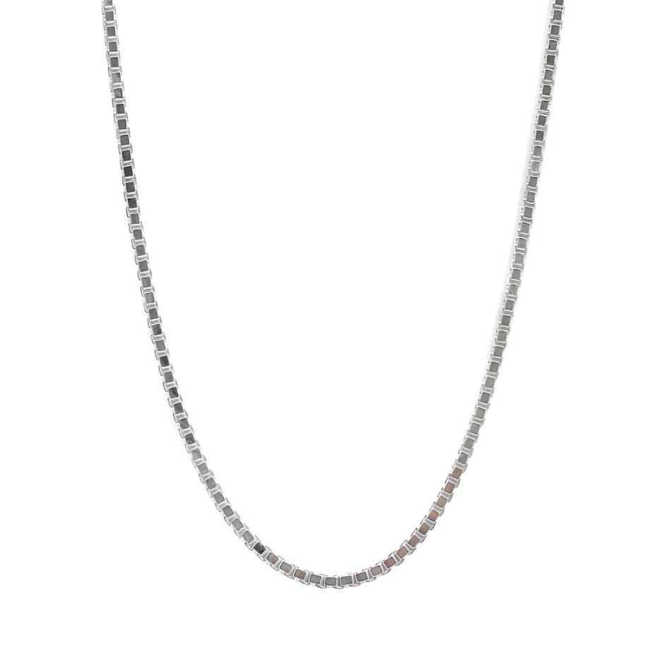 N2004 Rhodium Box 019 Chain - Selah 925