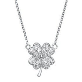 NP1001 Necklace &amp; Four Leaf Clover - Selah 925