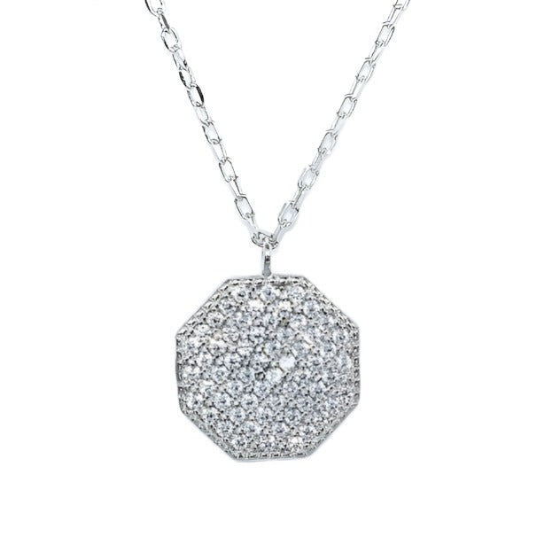 NP3001 CZ Pendant Necklace - Selah 925