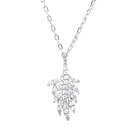 NP3003 Leave Pendant Necklace - Selah 925