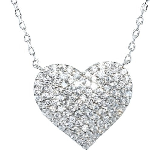 NP3004 Heart Pendant Necklace - Selah 925