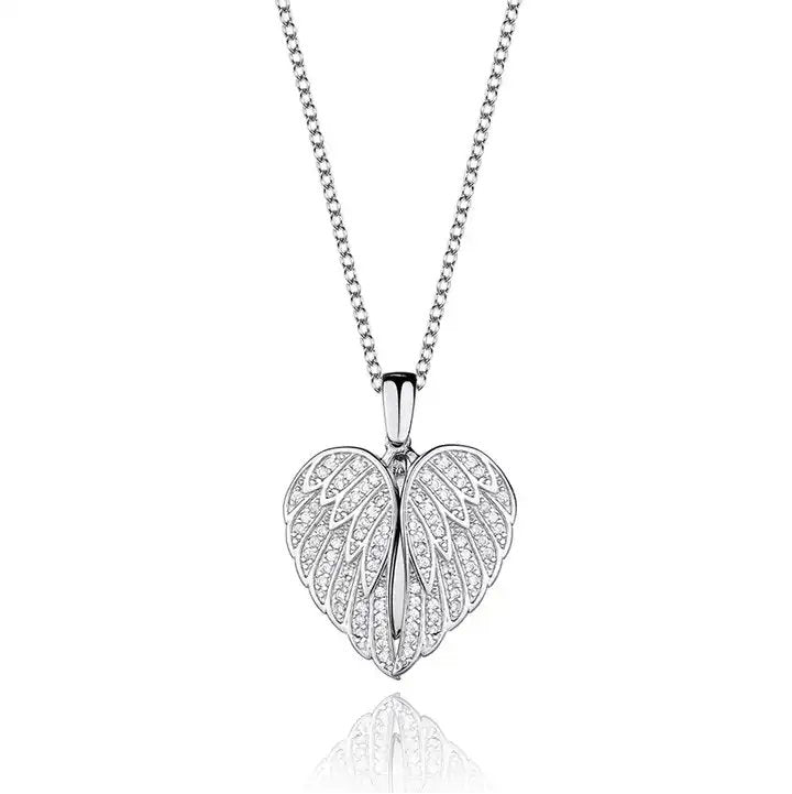 NP6017 Heart Wings Necklace - Selah 925