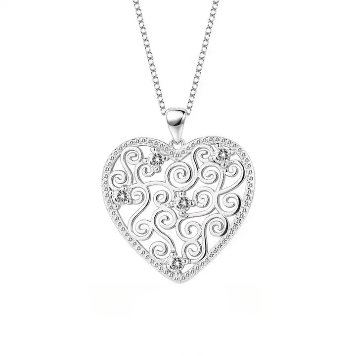 NP6025 Heart Necklace - Selah 925