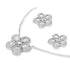 NPE2001 Plumeria with CZ Set - Selah 925