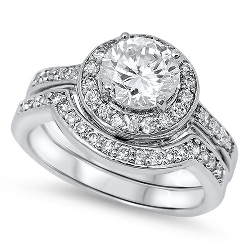 R1002 CZ Engagement Ring - Selah 925