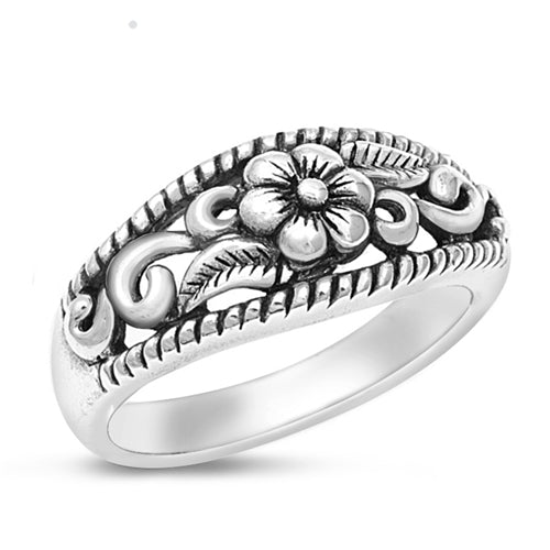 R1018 Flower Ring - Selah 925