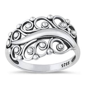 R1019 Flower Ring - Selah 925