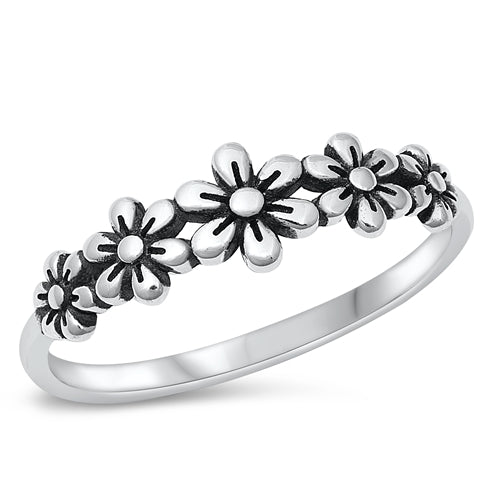 R1027 Flowers Ring - Selah 925