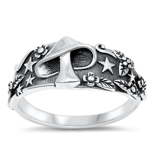 R1038 Mushroom Ring - Selah 925