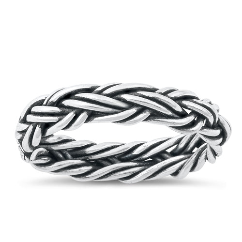 R1048 Braided Ring - Selah 925