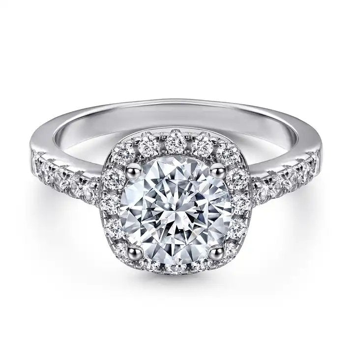 R2007 Classic CZ Engagement Ring - Selah 925