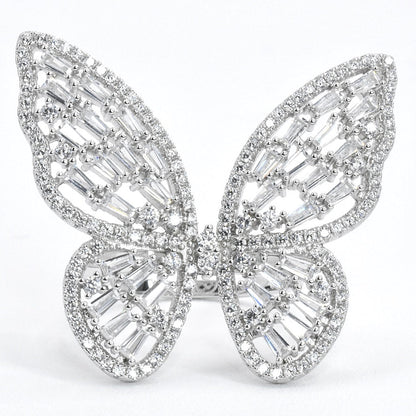 R2029 Exaggerated Luxury Butterfly - Selah 925