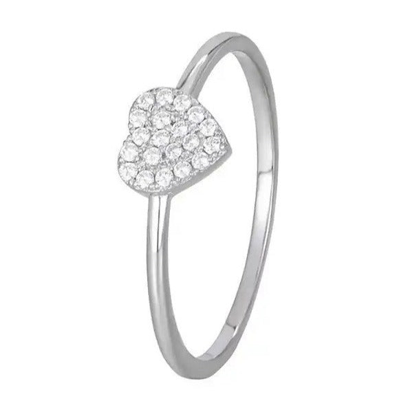 R2030 CZ Heart Ring - Selah 925