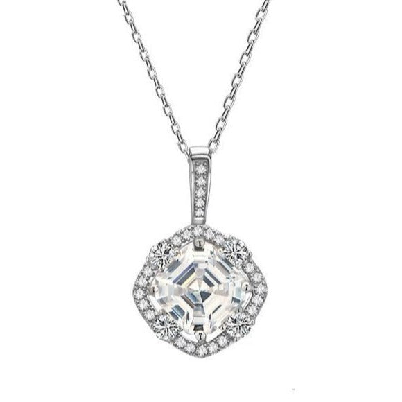 S6001 Cz Pendant with Necklace - Selah 925