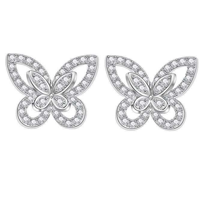 S7001 Butterfly Earrings - Selah 925