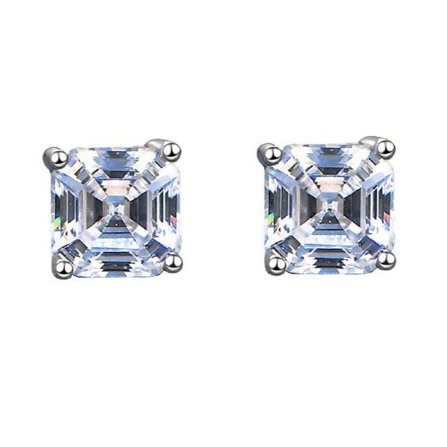 S7008 Blue Cz Earrings - Selah 925